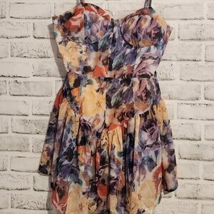 Cider Multicolor Floral Bodysuit